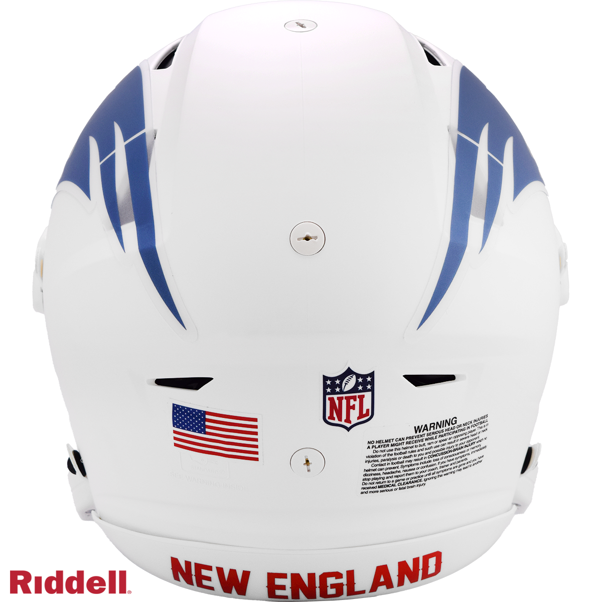 New England Patriots Helmet Riddell Authentic Full Size SpeedFlex Style Rivalry Alternate 2025 - Special Order