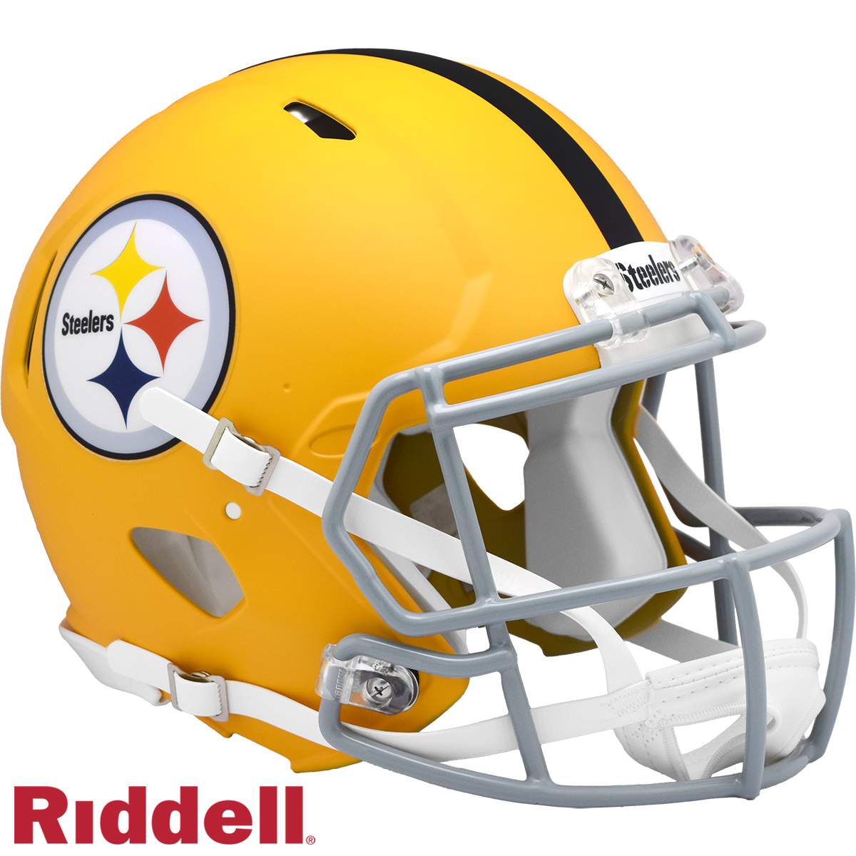Pittsburgh Steelers Helmet Riddell Authentic Full Size Speed Style On-Field Alternate 2025 - Special Order