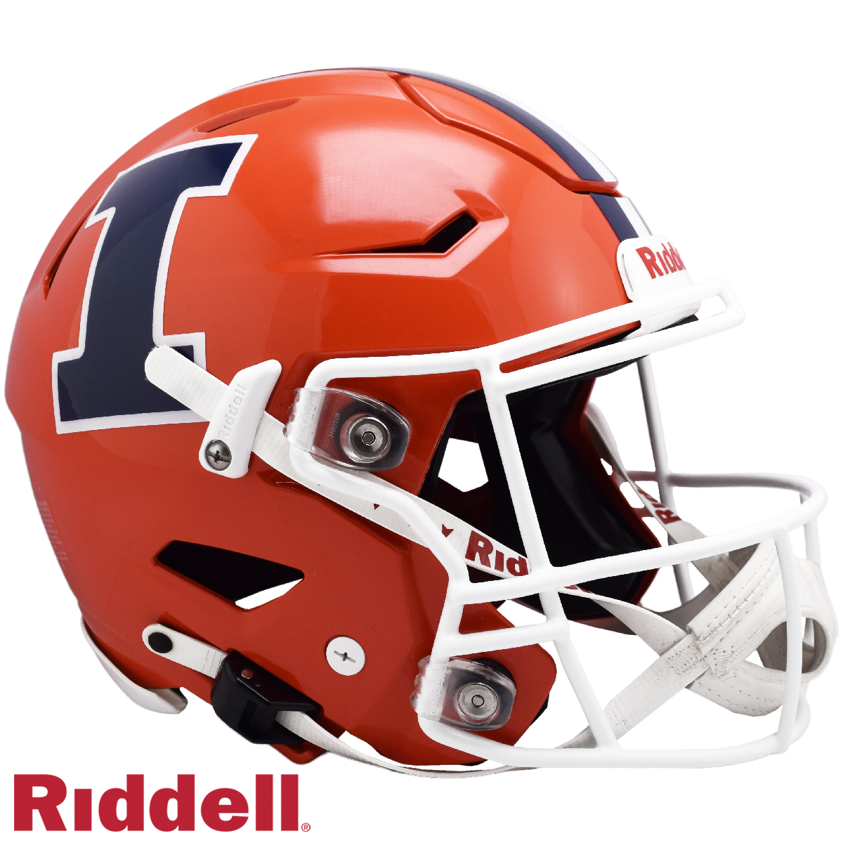 Illinois Fighting Illini Helmet Riddell Authentic Full Size SpeedFlex Style - Special Order