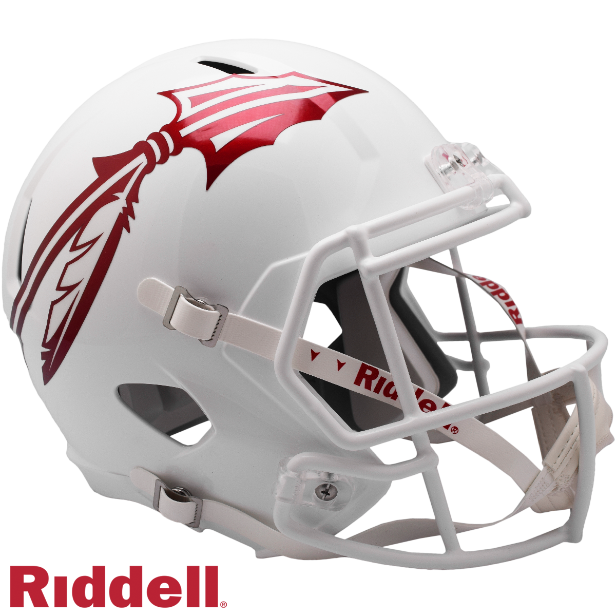 Florida State Seminoles Helmet Riddell Replica Full Size Speed Style White