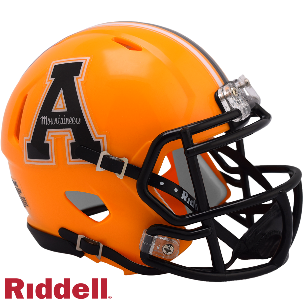 Appalachian State Mountaineers Helmet Riddell Replica Mini Speed Style Gold