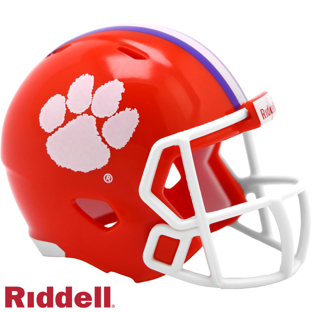 Clemson Tigers Helmet Riddell Pocket Pro Speed Style Periodic Restock