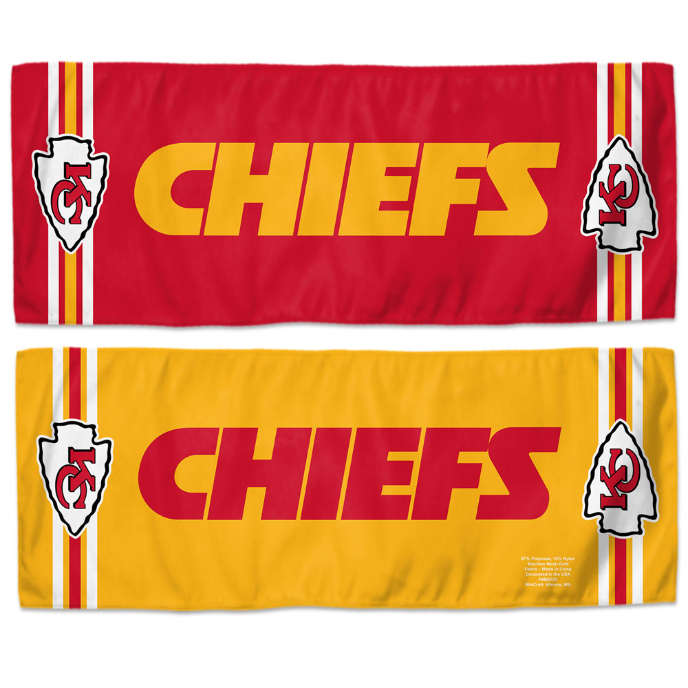 Kansas City Chiefs Cooling Towel 12x30