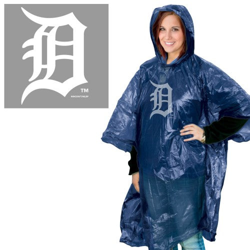 Detroit Tigers Rain Poncho Special Order