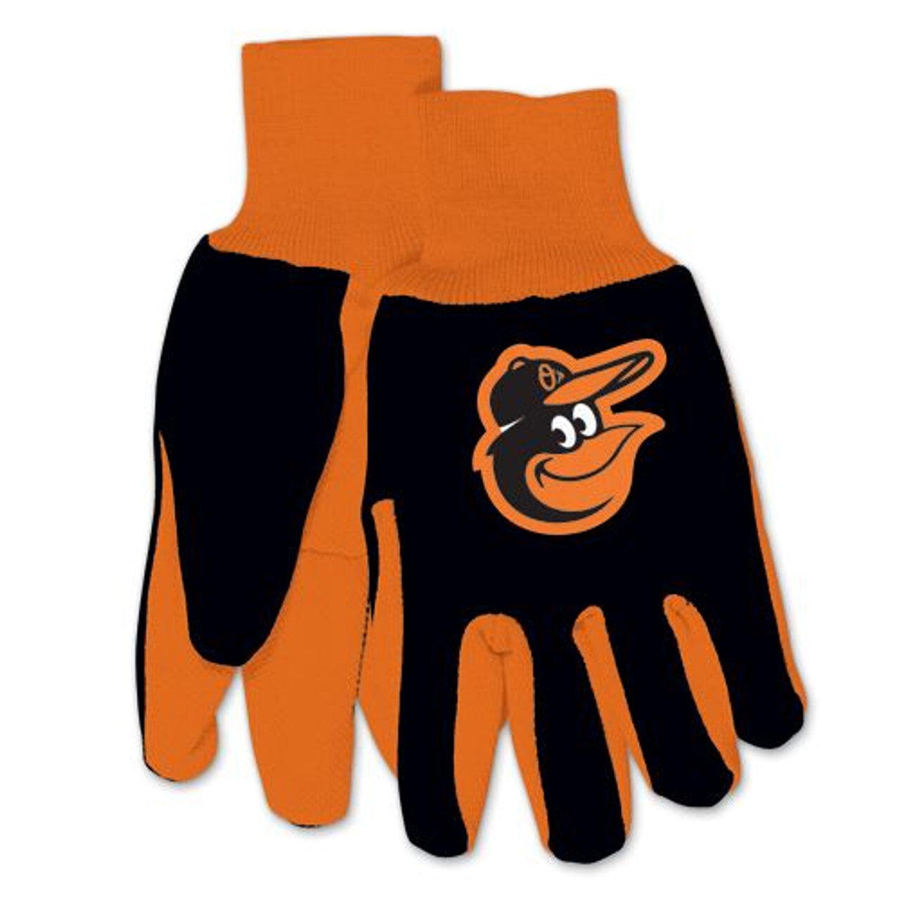 Baltimore Orioles Two Tone Gloves - Adult Size - Special Order