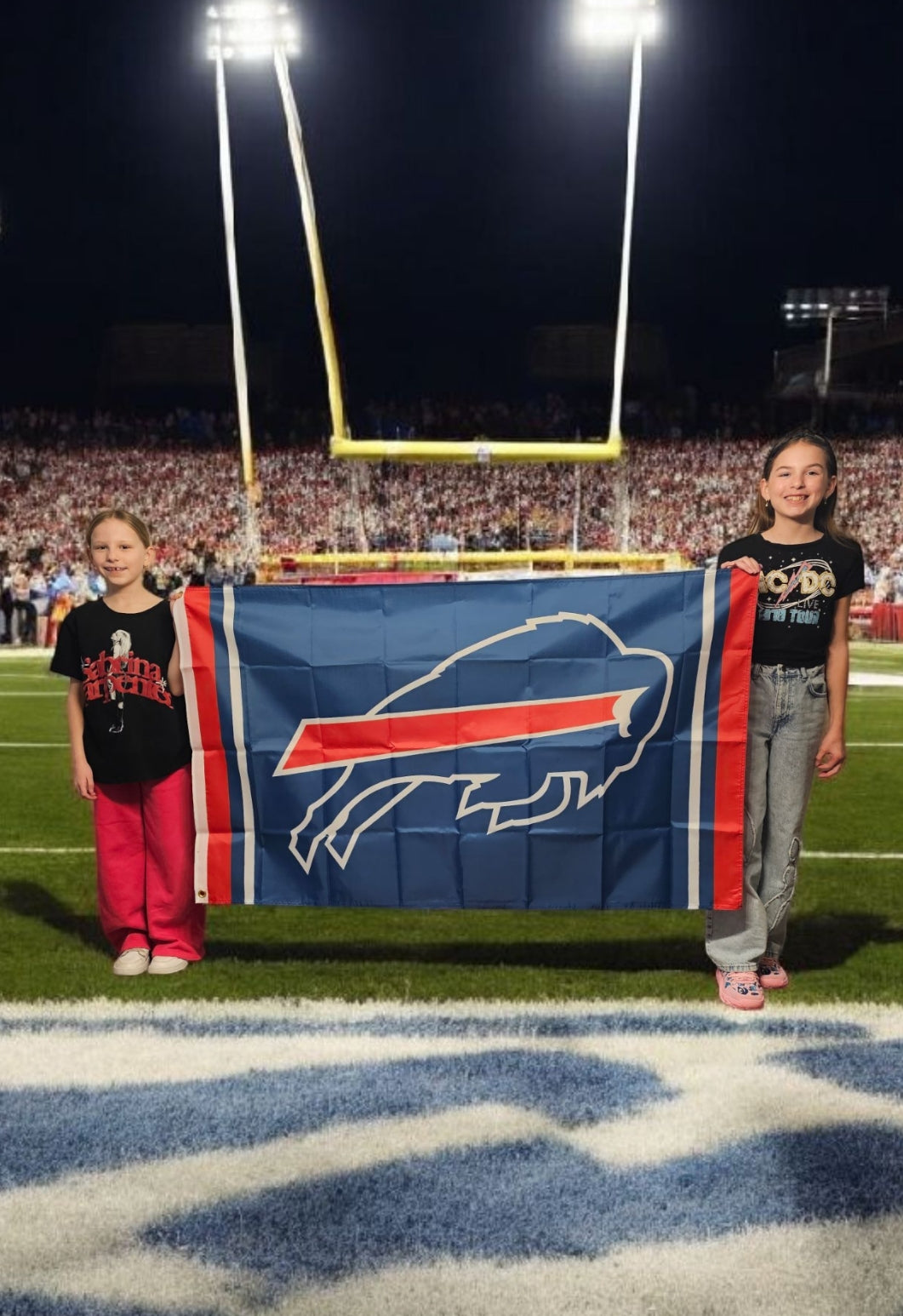 Buffalo Bills Flag Blue & Red 3' x 5' New FREE SHIPPING
