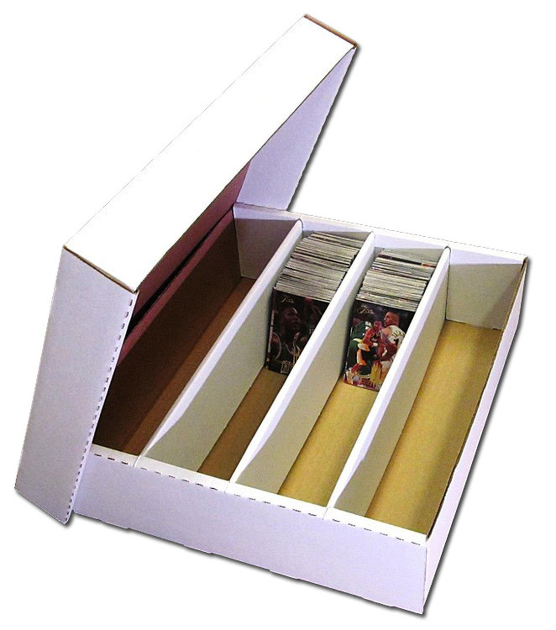 Cardboard - 3200 Count Storage Box 4 Row (Bundle of 25)