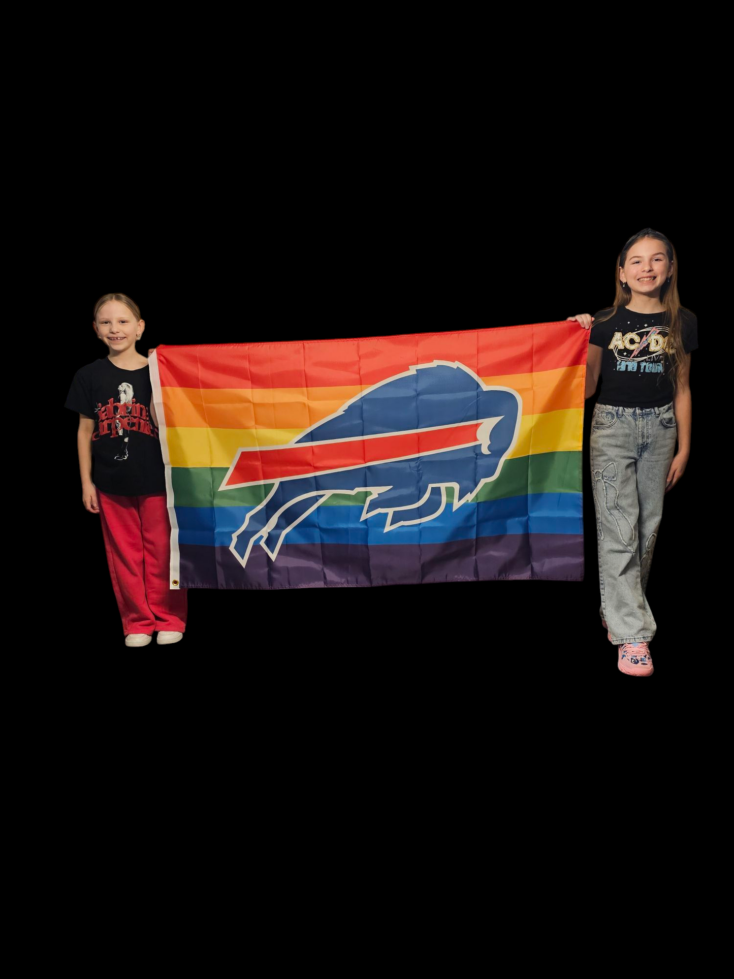 Buffalo Bills Pride Flag 3' x 5' New FREE Shipping