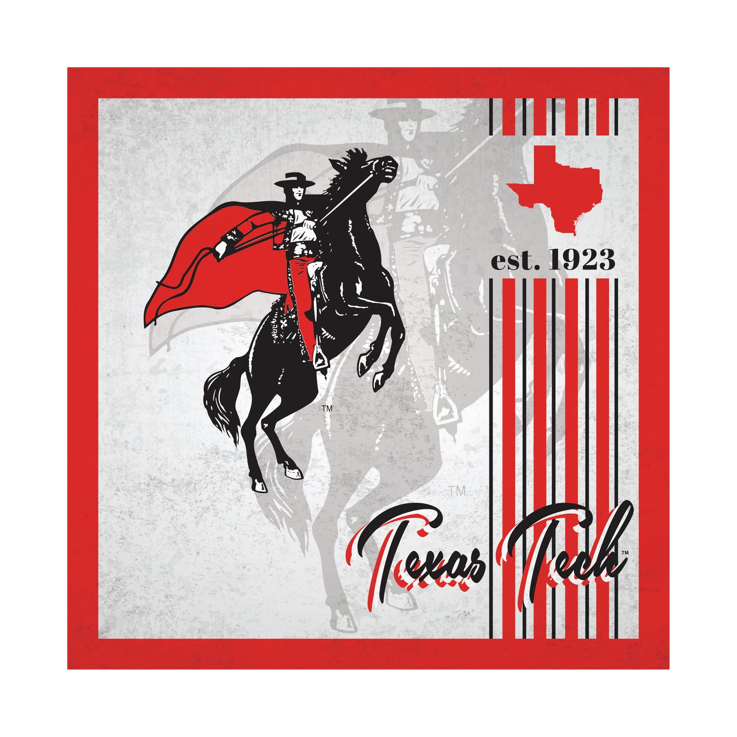 Texas Tech Red Raiders Sign Wood 10x10 Album Design