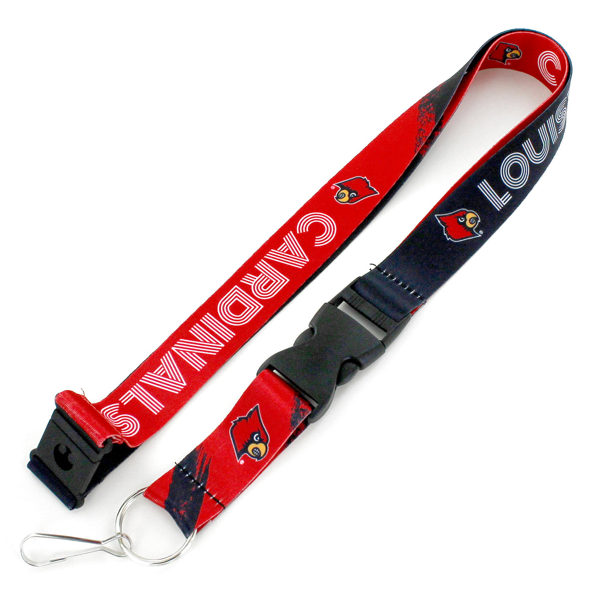 Louisville Cardinals Lanyard Crossfade Design - Special Order