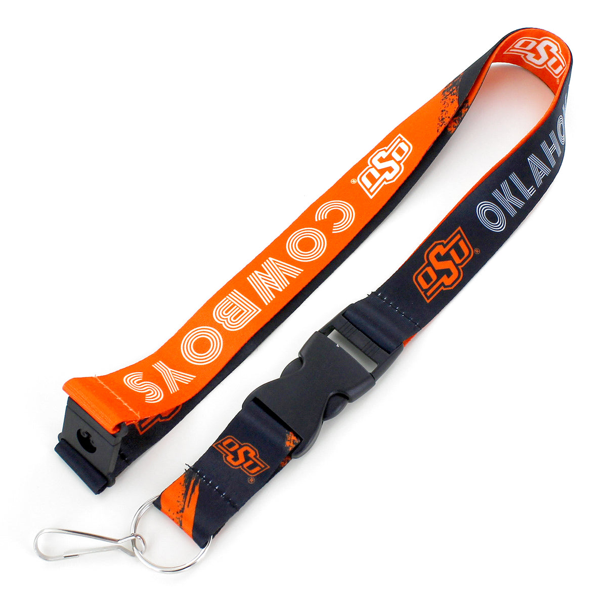 Oklahoma State Cowboys Lanyard Crossfade Design - Special Order
