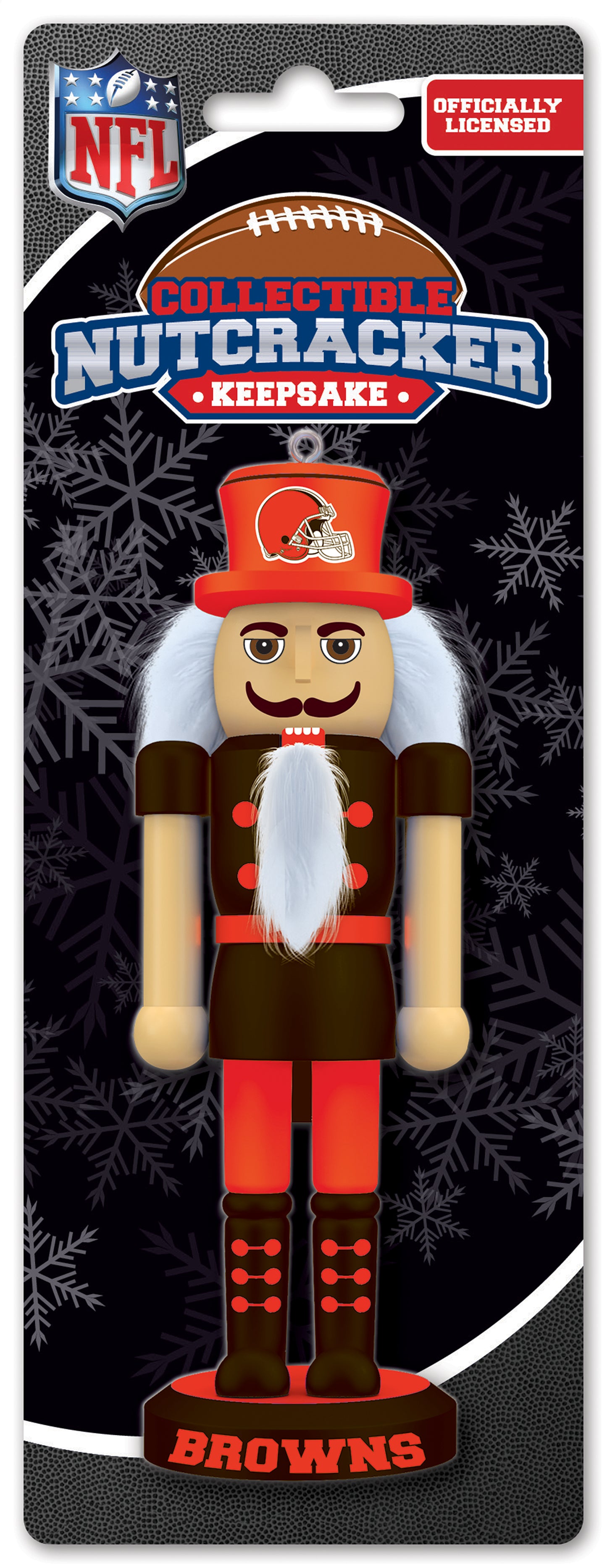 Cleveland Browns Nutcracker Miniature Periodic Restock