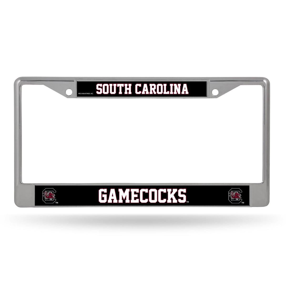 South Carolina Gamecocks License Plate Frame Chrome Printed Insert Special Order