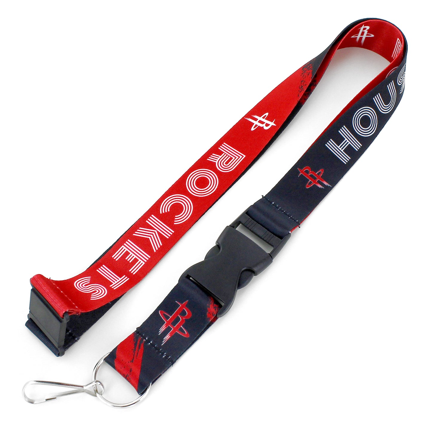 Houston Rockets Lanyard Crossfade Design - Special Order