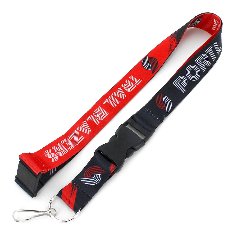 Portland Trail Blazers Lanyard Crossfade Design - Special Order
