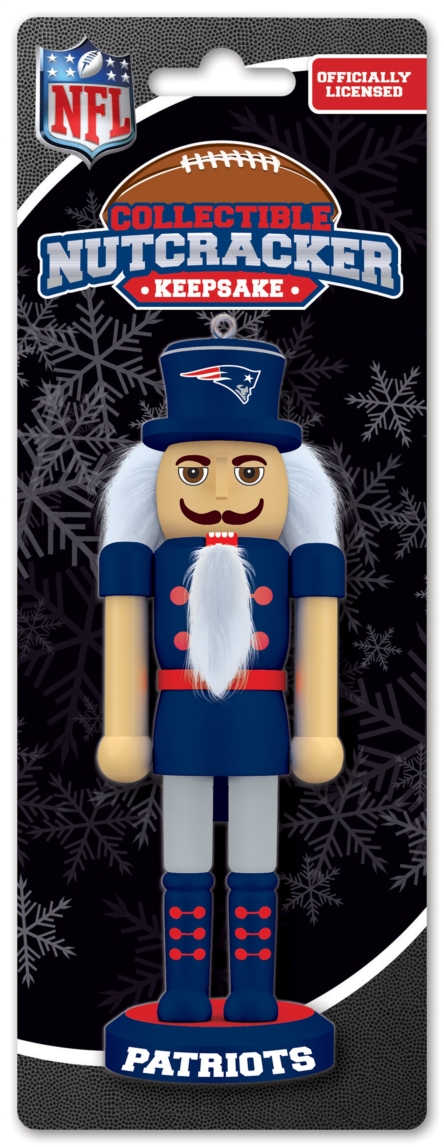 New England Patriots Nutcracker Miniature Periodic Restock