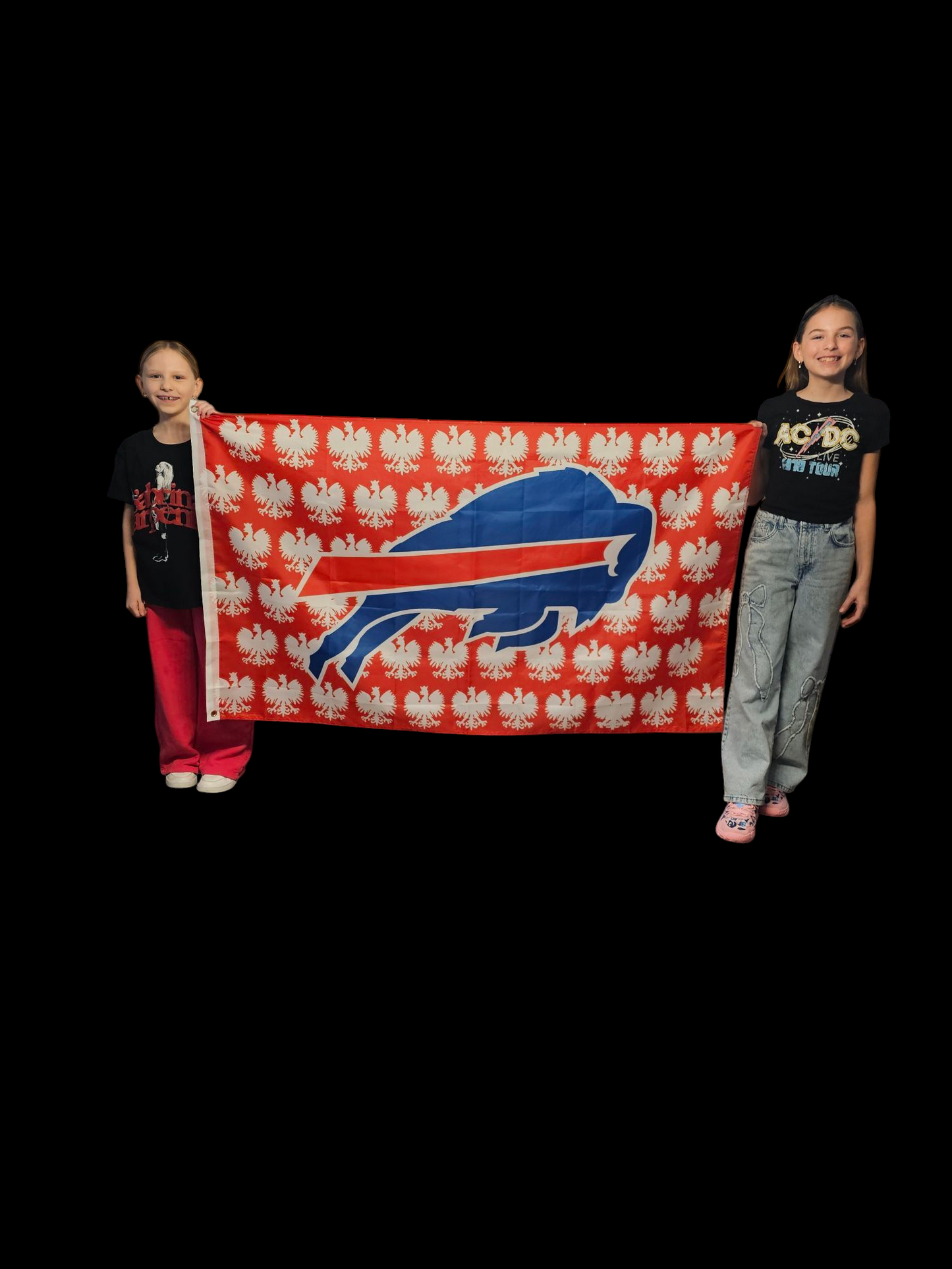 Buffalo Bills Polish Flag 3' x 5' Flag New FREE SHIPPING