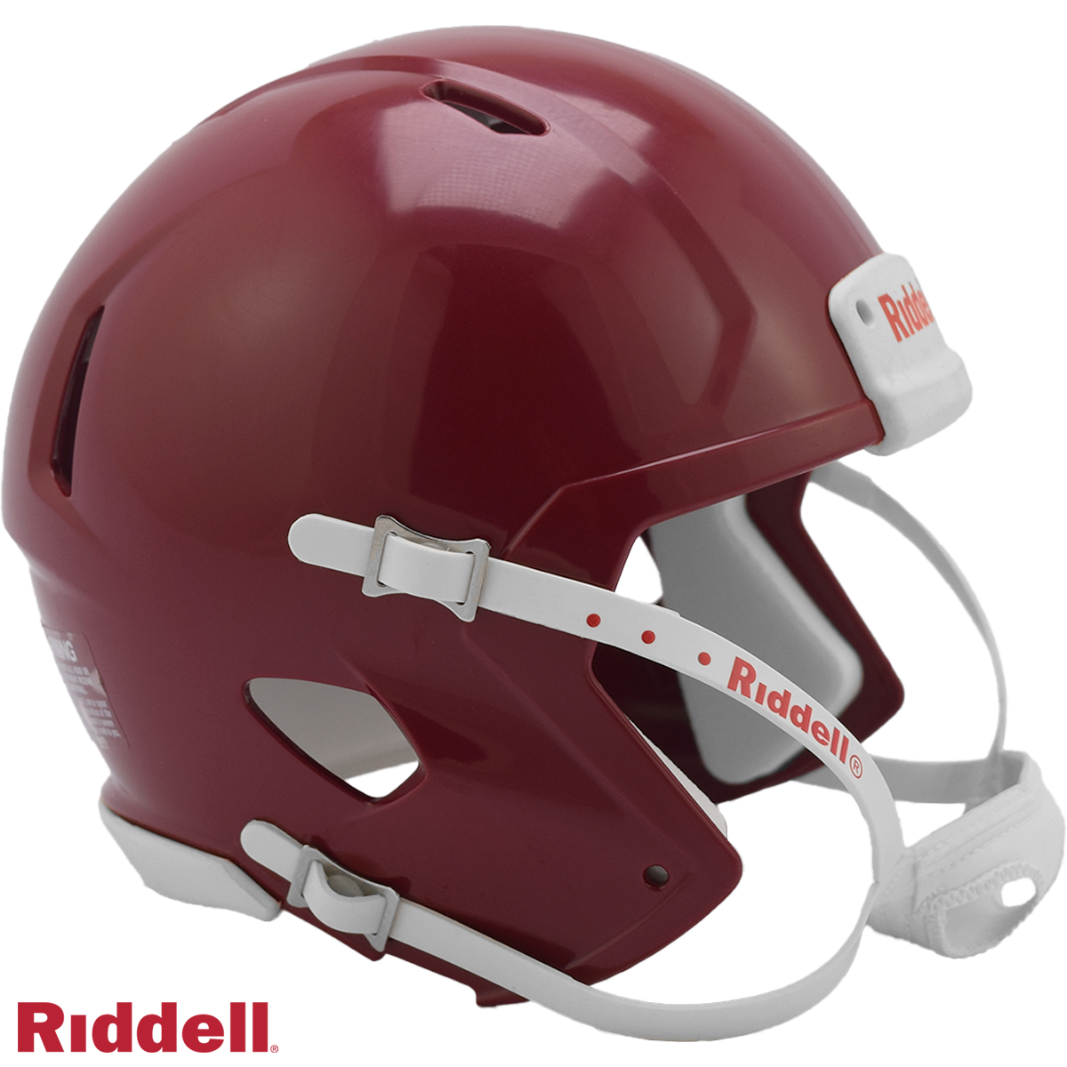 Helmet Riddell Blank Replica Mini Speed Style Cardinal