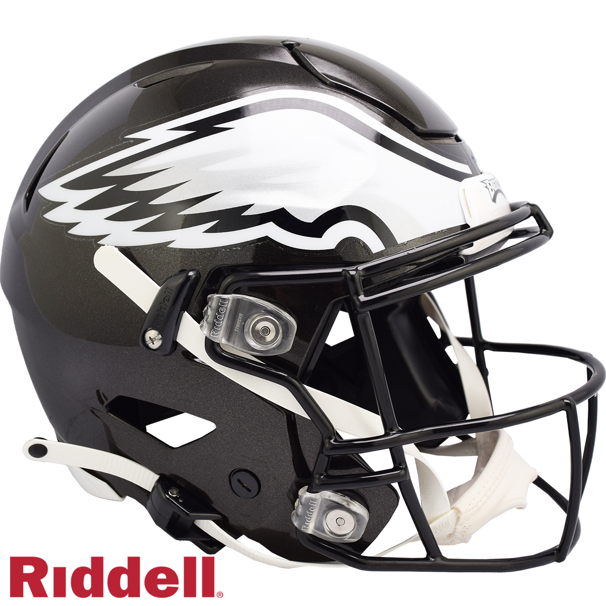Philadelphia Eagles Helmet Riddell Authentic Full Size SpeedFlex Style On-Field Alternate - Special Order