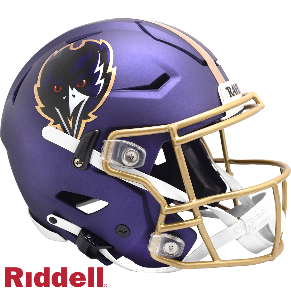 Baltimore Ravens Helmet Riddell Authentic Full Size SpeedFlex Style On-Field Alternate 2024 - Special Order