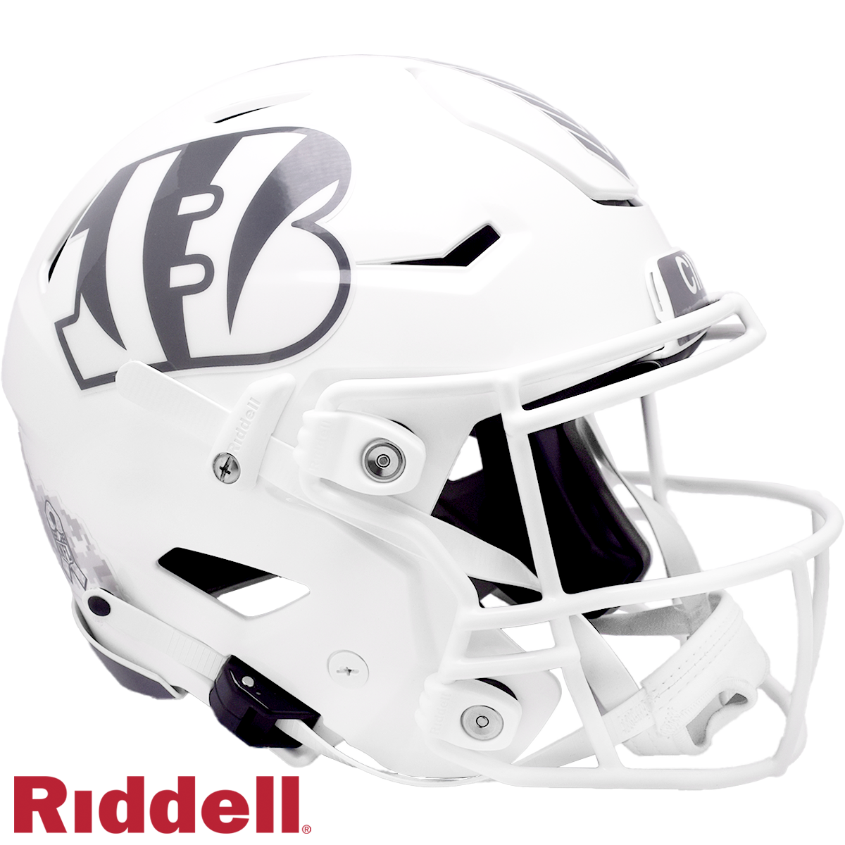 Cincinnati Bengals Helmet Riddell Authentic Full Size SpeedFlex Style Salute To Service 2024