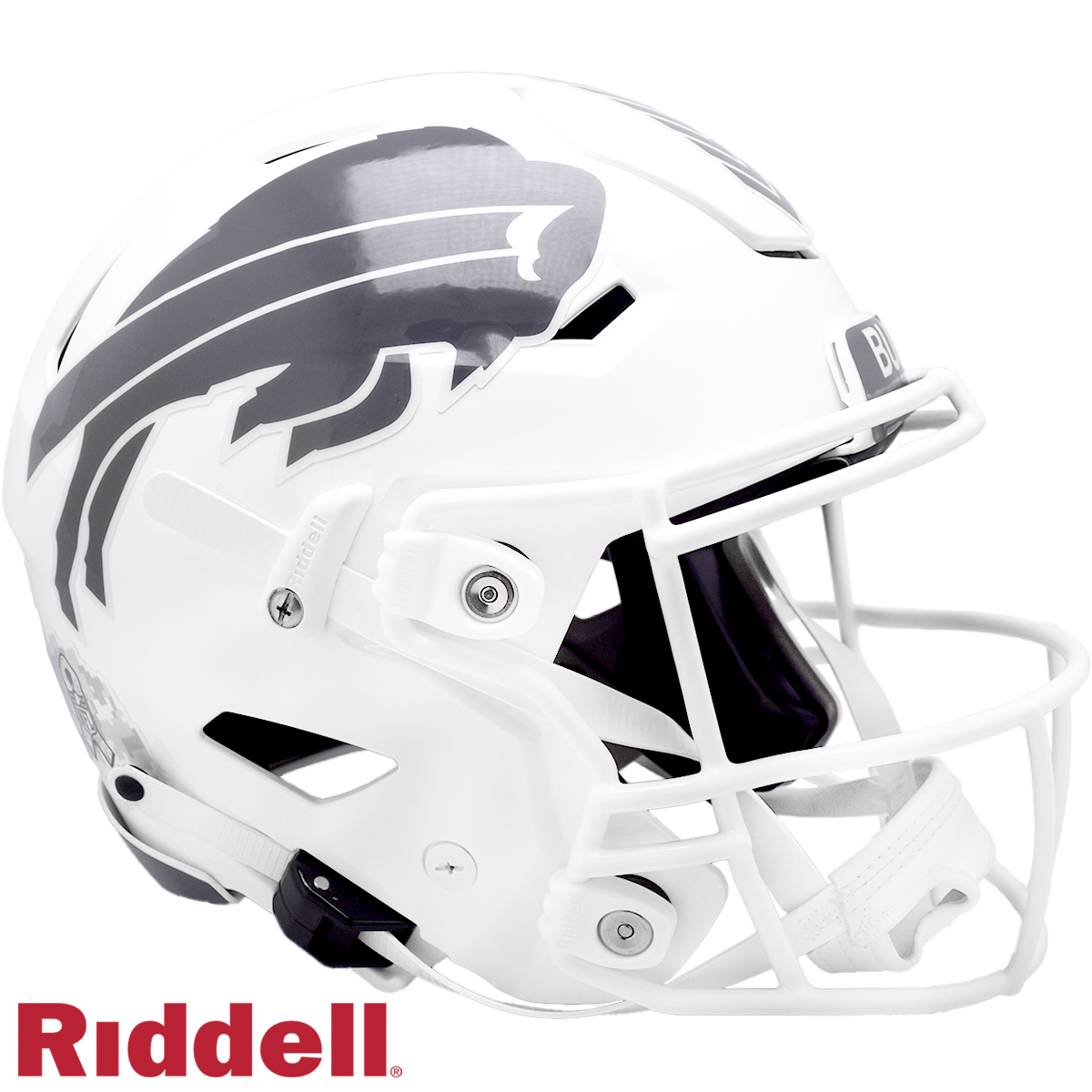Buffalo Bills Helmet Riddell Authentic Full Size SpeedFlex Style Salute To Service 2024