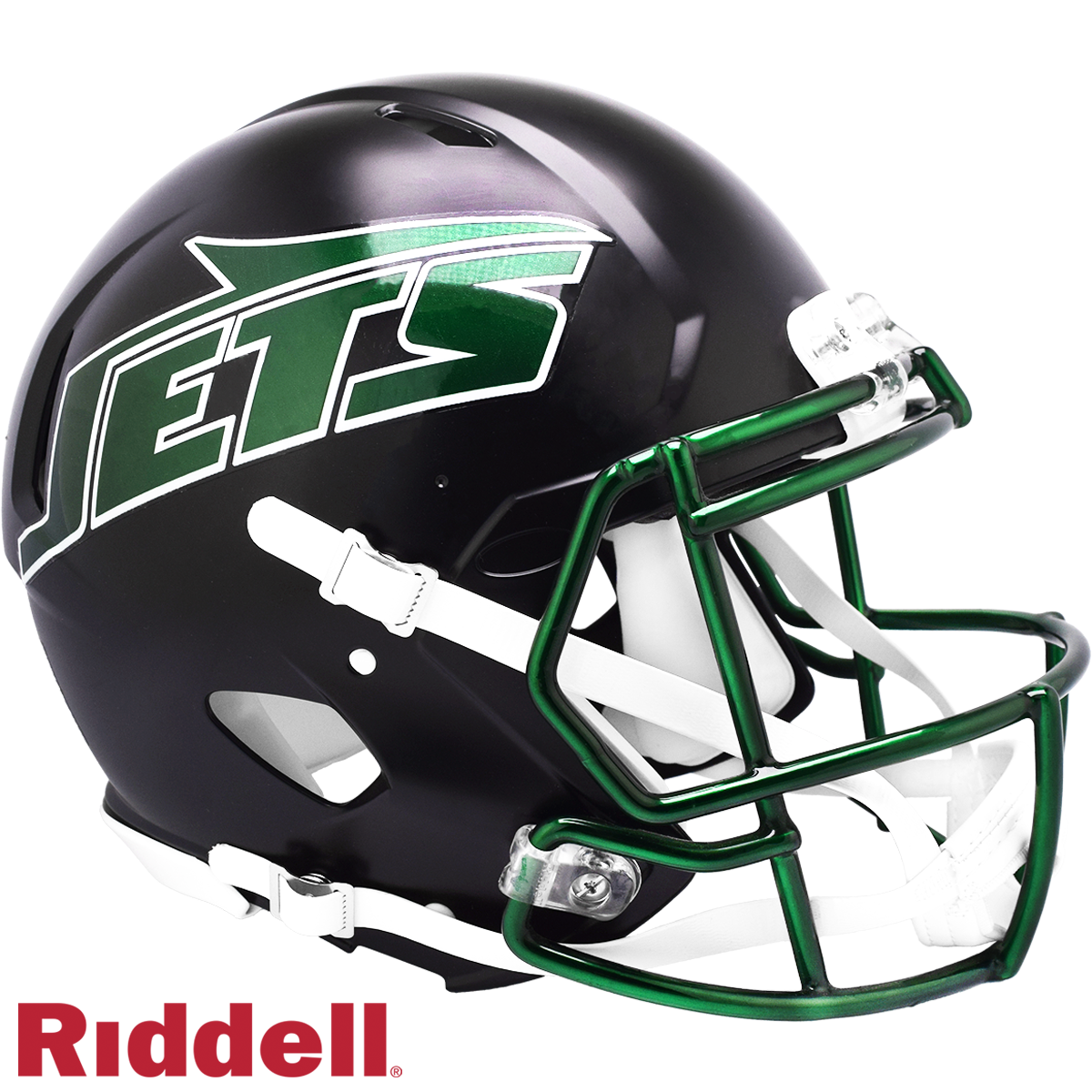 New York Jets Helmet Riddell Authentic Full Size Speed Style On-Field Alternate 2024 #1 - Special Order