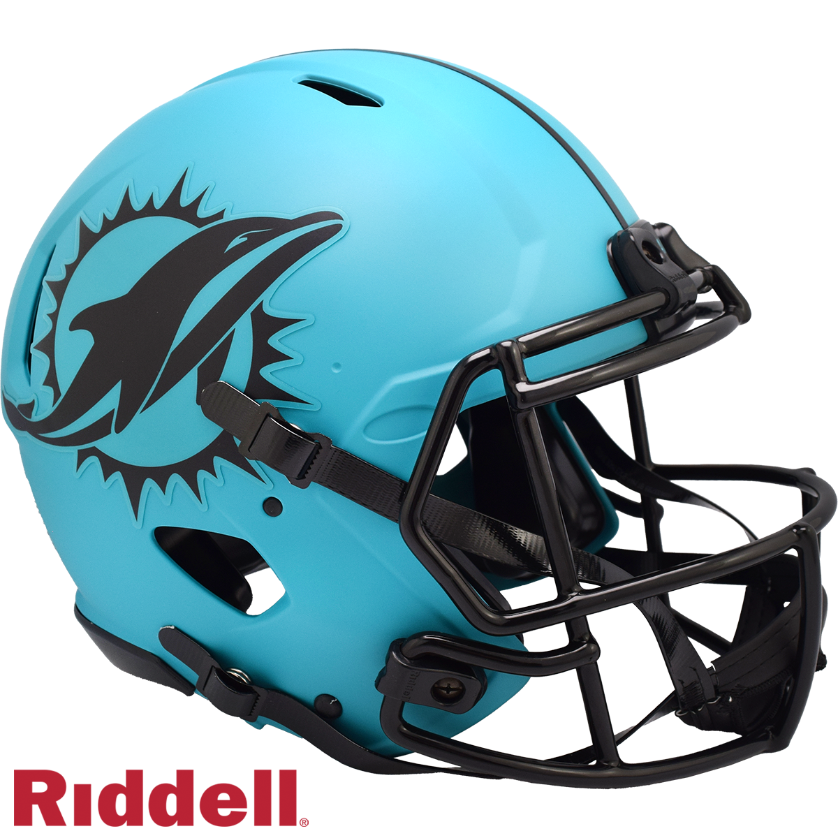 Miami Dolphins Helmet Riddell Authentic Full Size Speed Style Rave Alternate