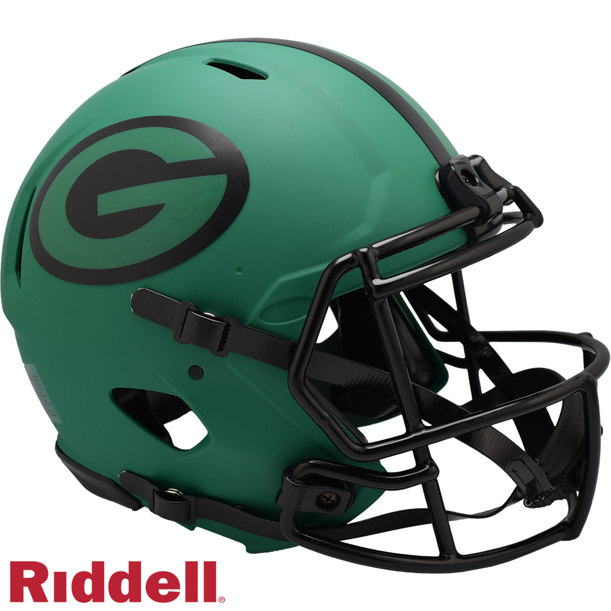 Green Bay Packers Helmet Riddell Authentic Full Size Speed Style Rave Alternate