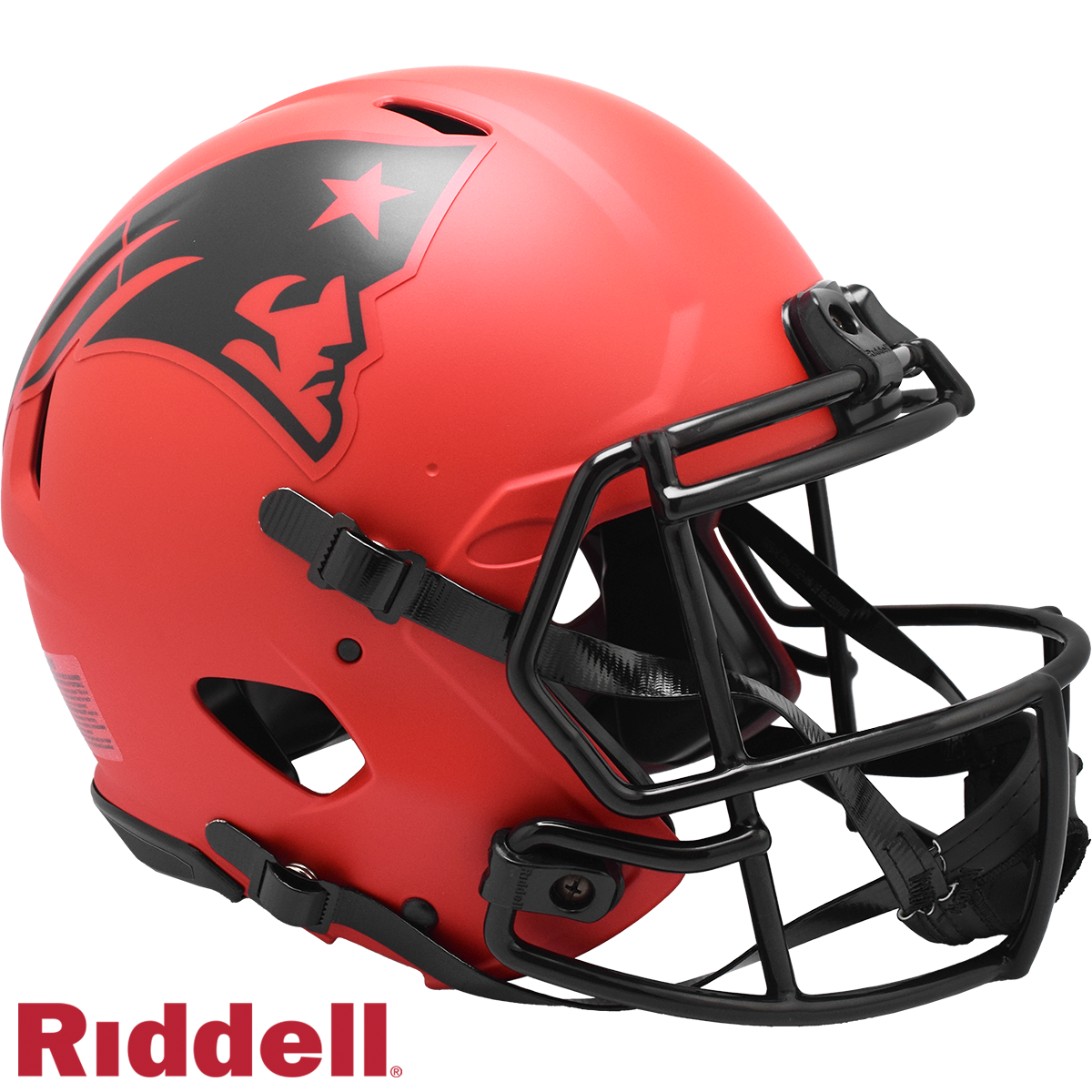 New England Patriots Helmet Riddell Authentic Full Size Speed Style Rave Alternate