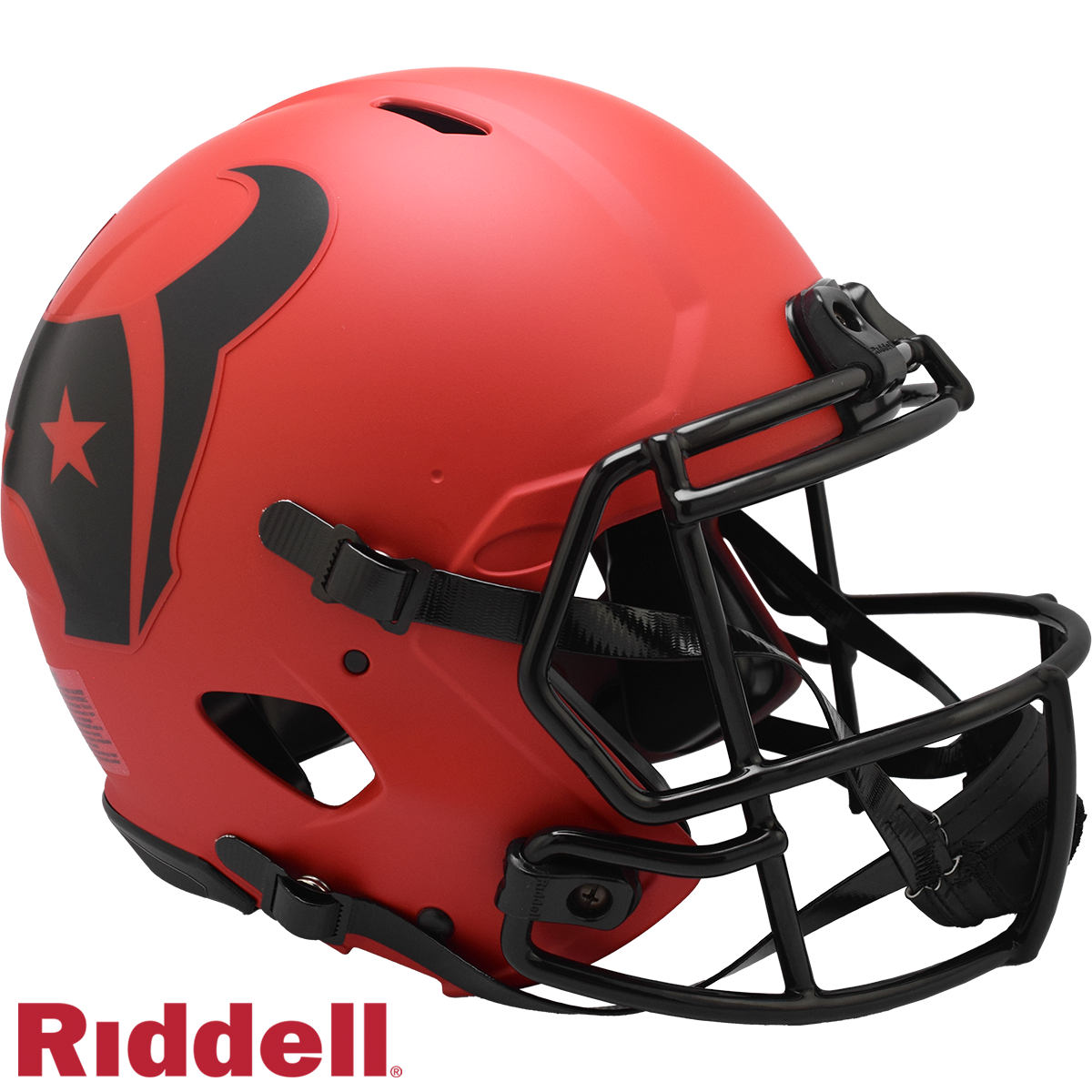 Houston Texans Helmet Riddell Authentic Full Size Speed Style Rave Alternate