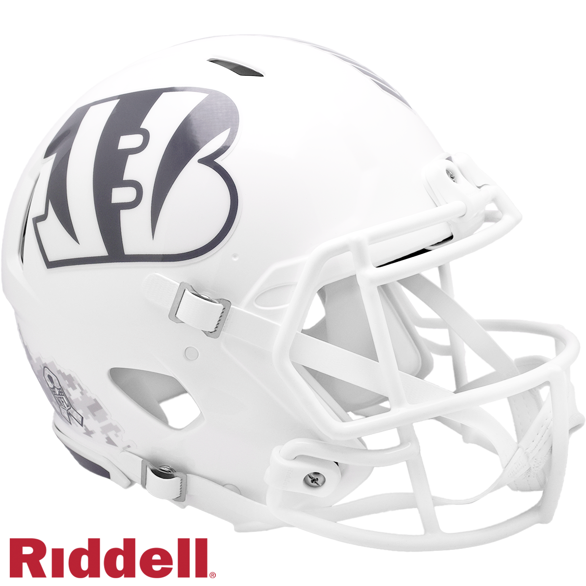 Cincinnati Bengals Helmet Riddell Authentic Full Size Speed Style Salute To Service 2024