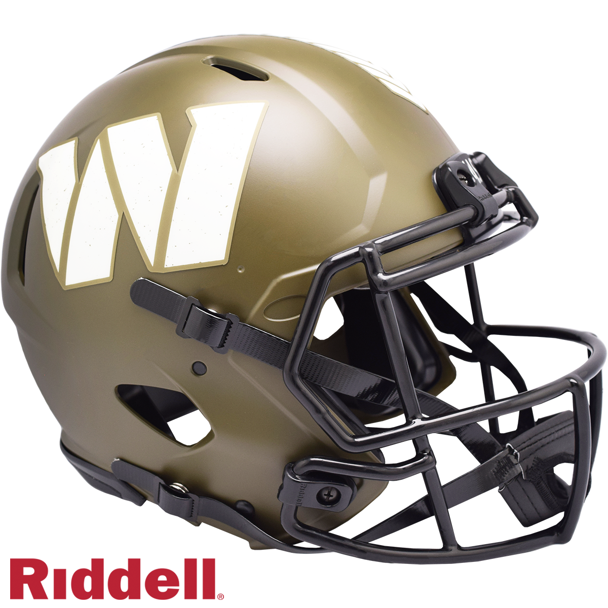 Washington Commanders Helmet Riddell Authentic Full Size Speed Style Salute To Service 2022