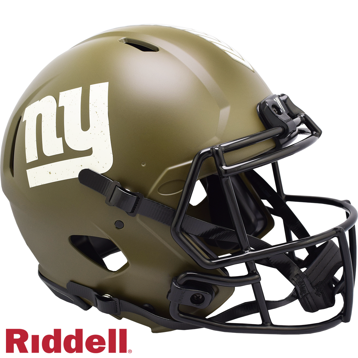 New York Giants Helmet Riddell Authentic Full Size Speed Style Salute To Service 2022