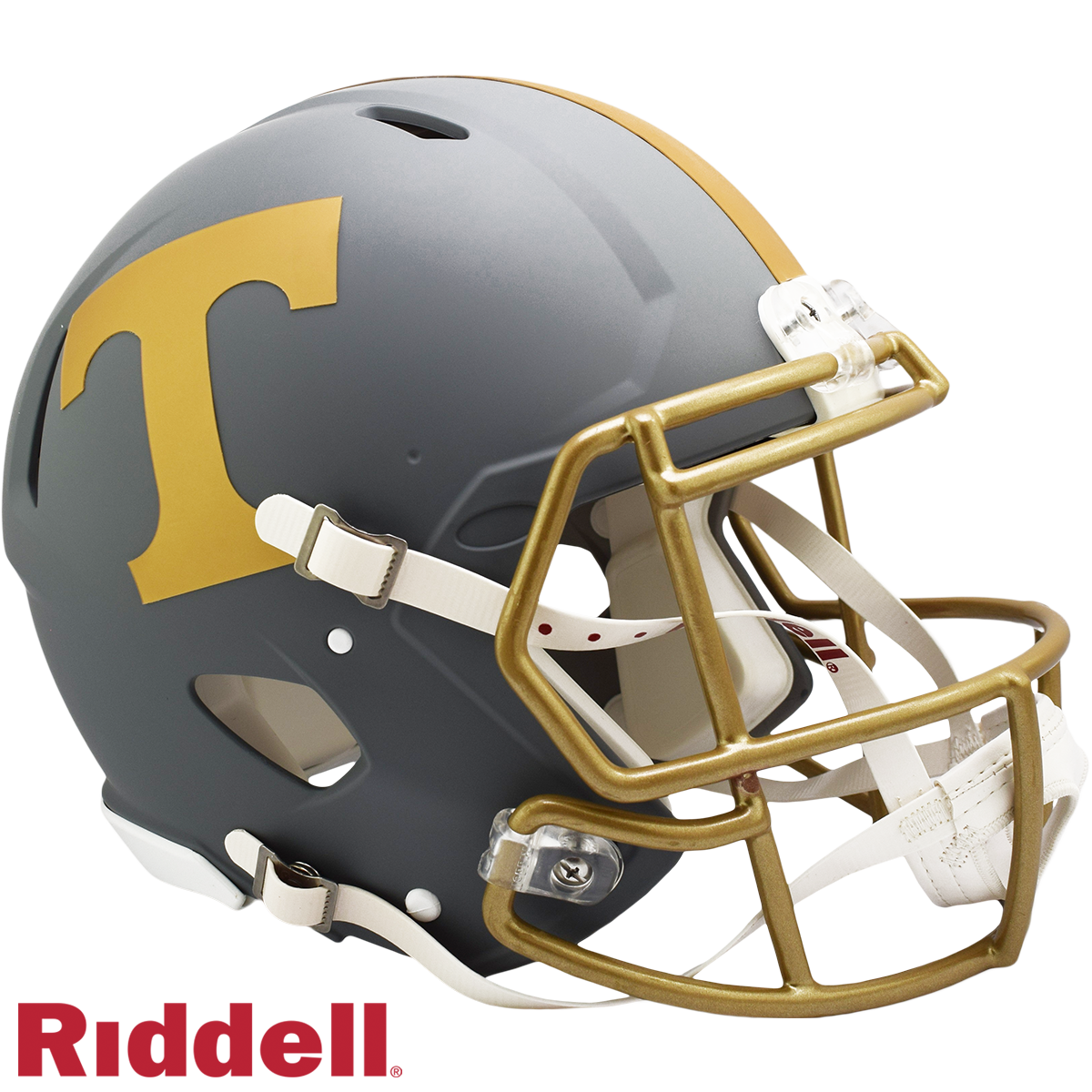 Tennessee Volunteers Helmet Riddell Authentic Full Size Speed Style Slate Alternate