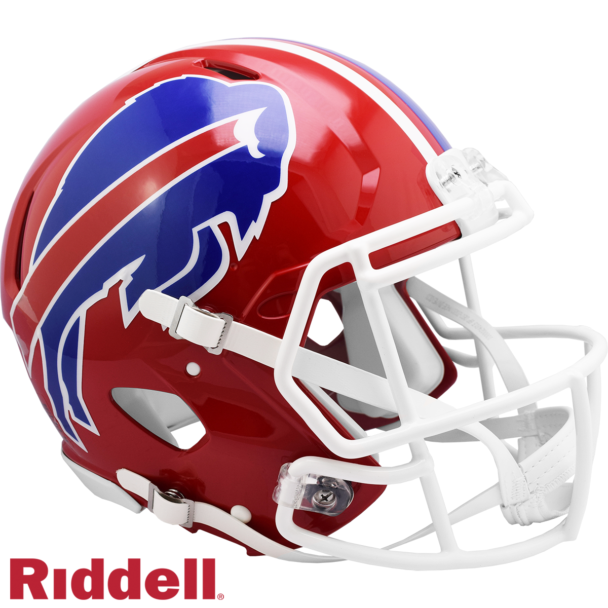 Buffalo Bills Helmet Riddell Authentic Full Size Speed Style 1987-2001 T/B Special Order