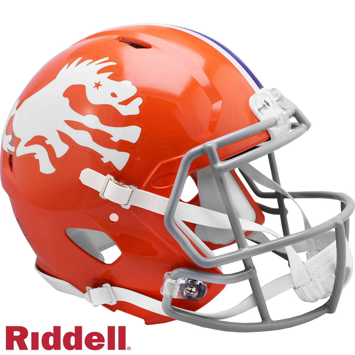 Denver Broncos Helmet Riddell Authentic Full Size Speed Style 1966 T/B Special Order