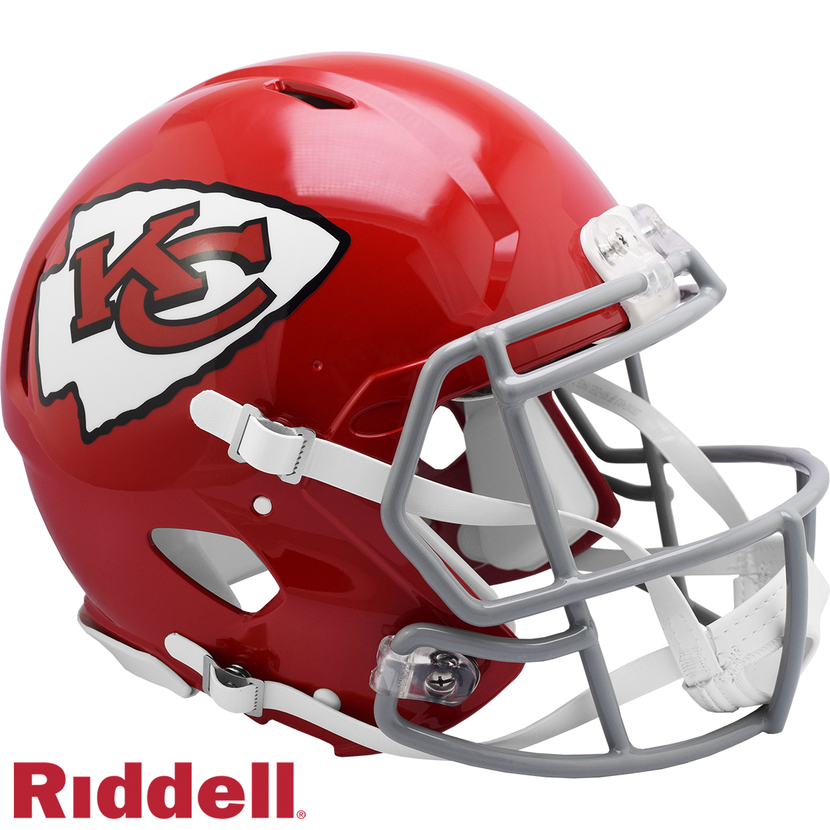 Kansas City Chiefs Helmet Riddell Authentic Full Size Speed Style 1963-1973 T/B Special Order