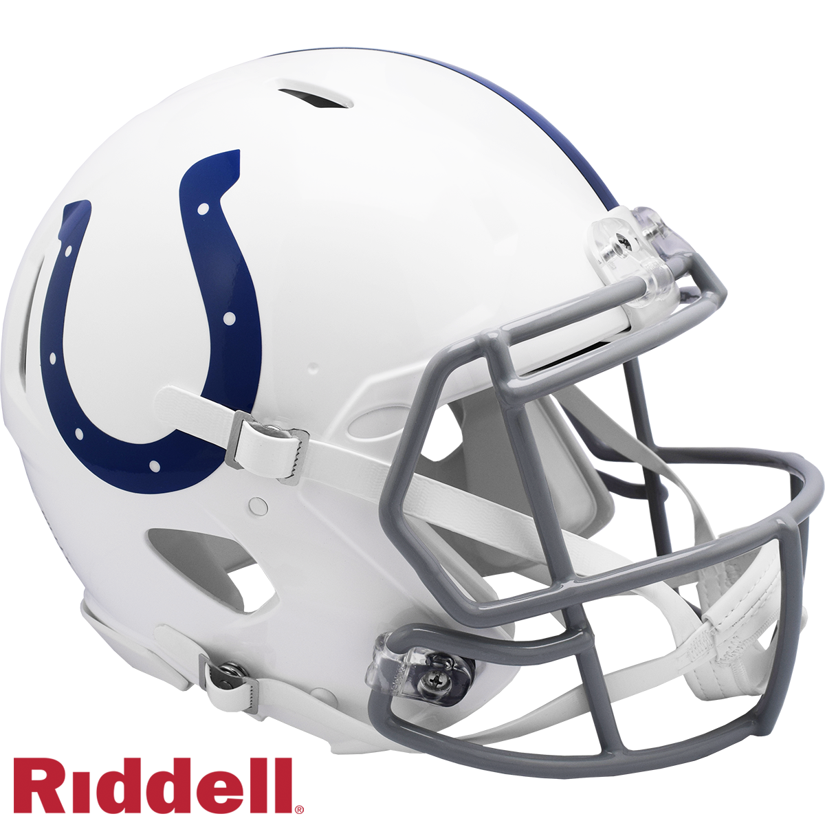 Indianapolis Colts Helmet Riddell Authentic Full Size Speed Style 2004-2019 T/B Special Order