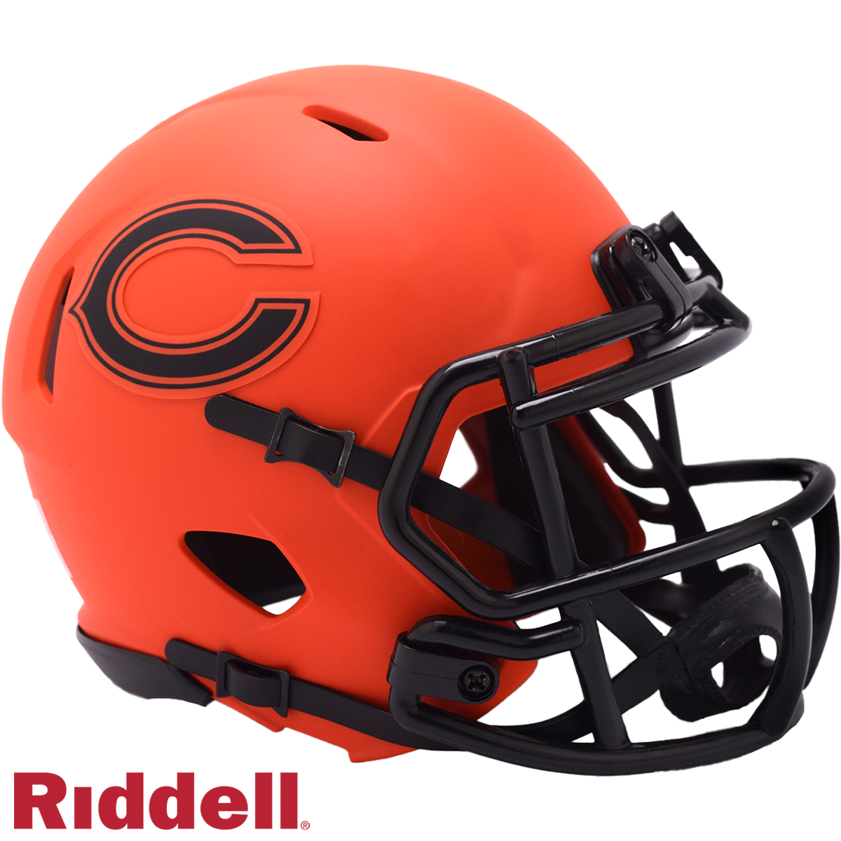 Chicago Bears Helmet Riddell Replica Mini Speed Style Rave Alternate