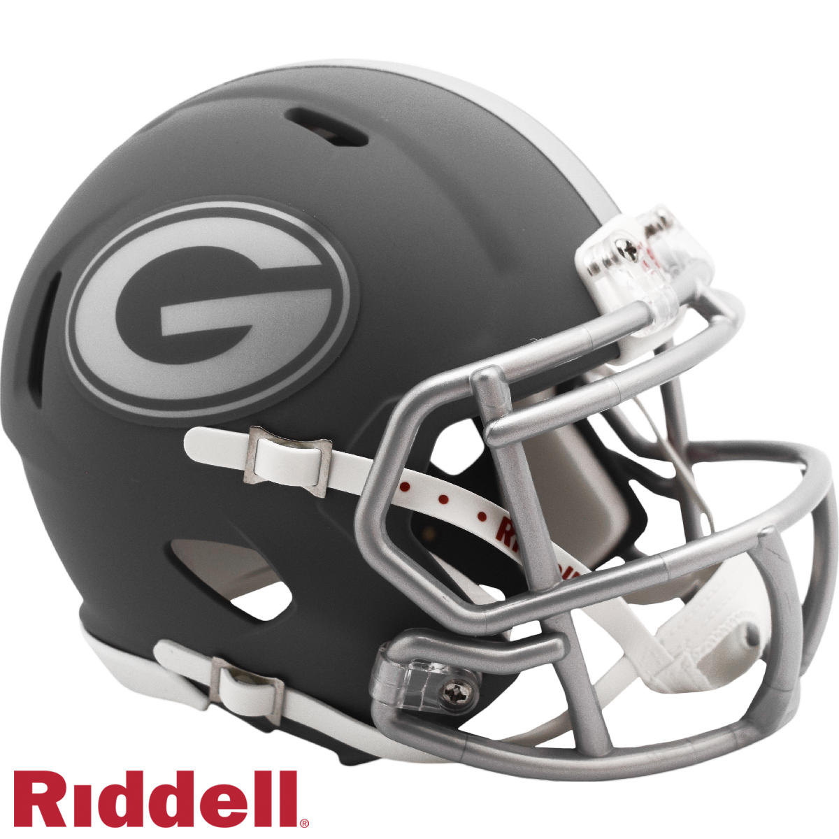 Georgia Bulldogs Helmet Riddell Replica Mini Speed Style Slate Alternate