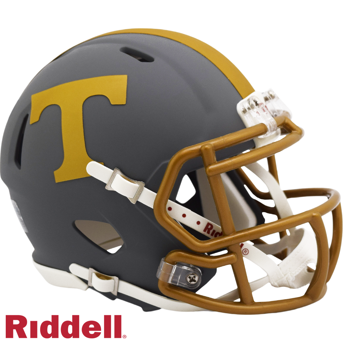 Tennessee Volunteers Helmet Riddell Replica Mini Speed Style Slate Alternate