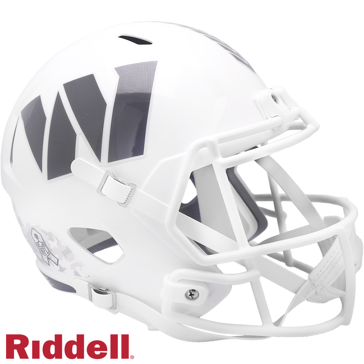 Washington Commanders Helmet Riddell Replica Full Size Speed Style Salute To Service 2024