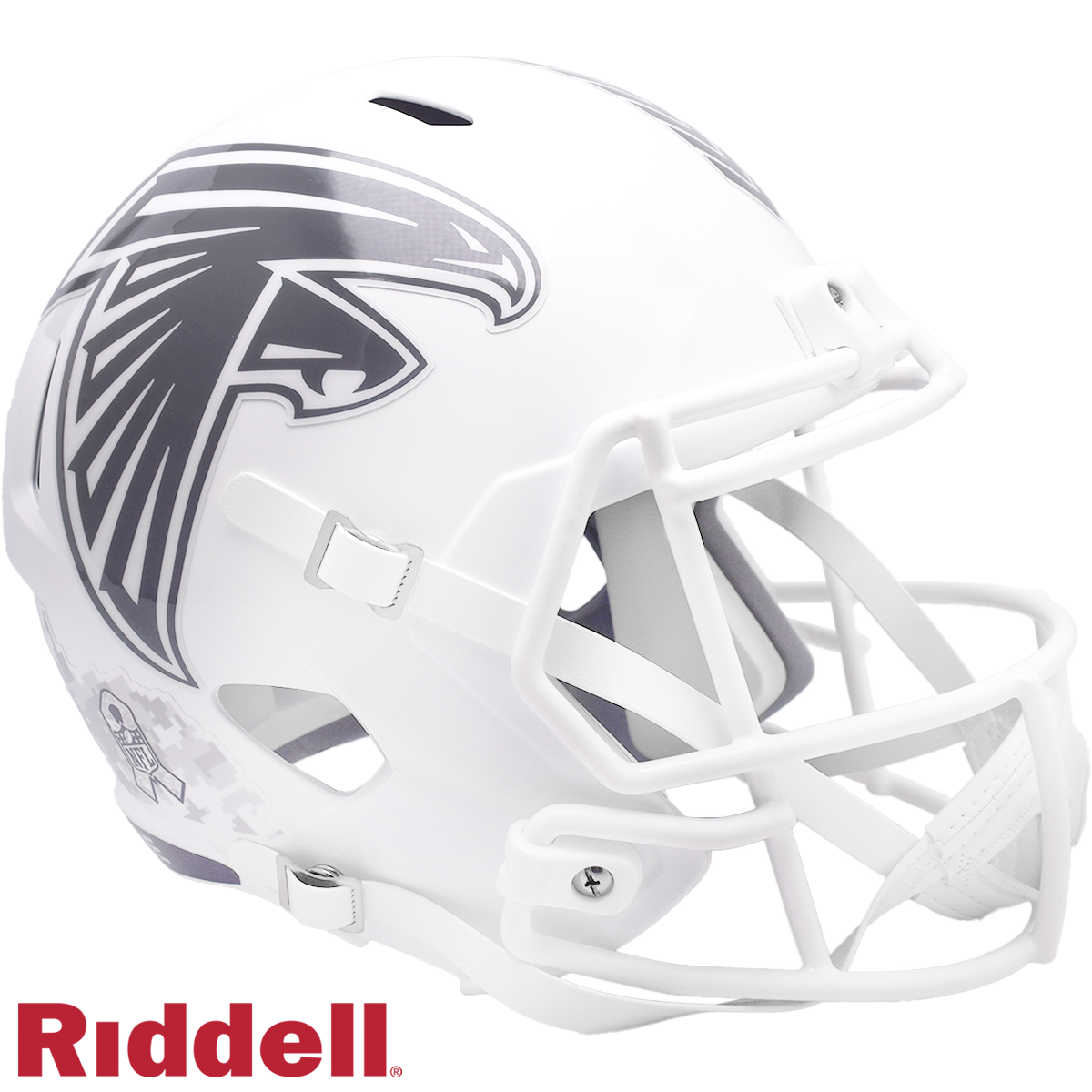 Atlanta Falcons Helmet Riddell Replica Full Size Speed Style Salute To Service 2024
