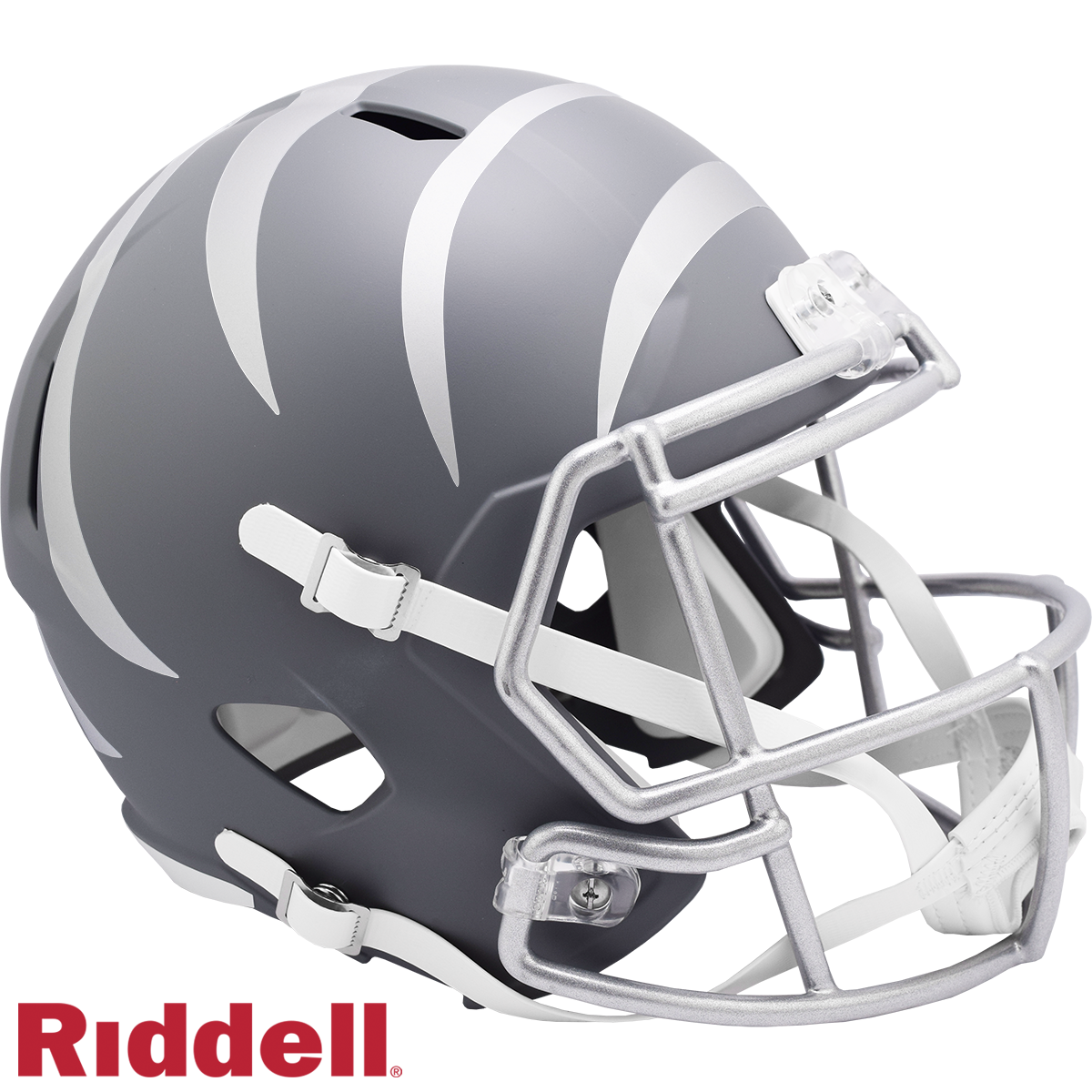 Cincinnati Bengals Helmet Riddell Replica Full Size Speed Style Slate Alternate