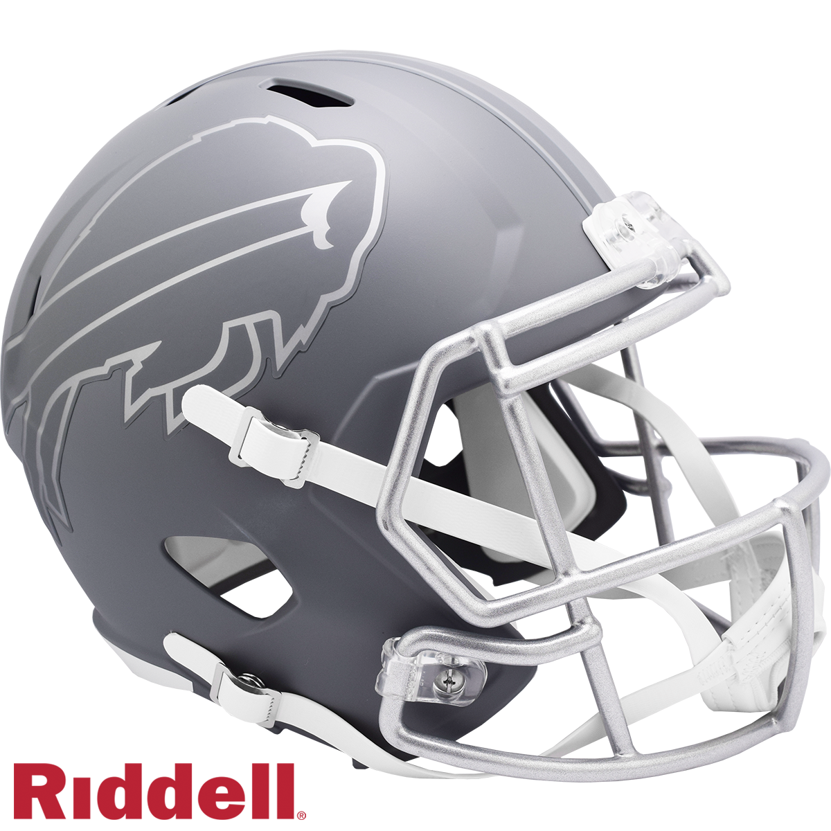 Buffalo Bills Helmet Riddell Replica Full Size Speed Style Slate Alternate
