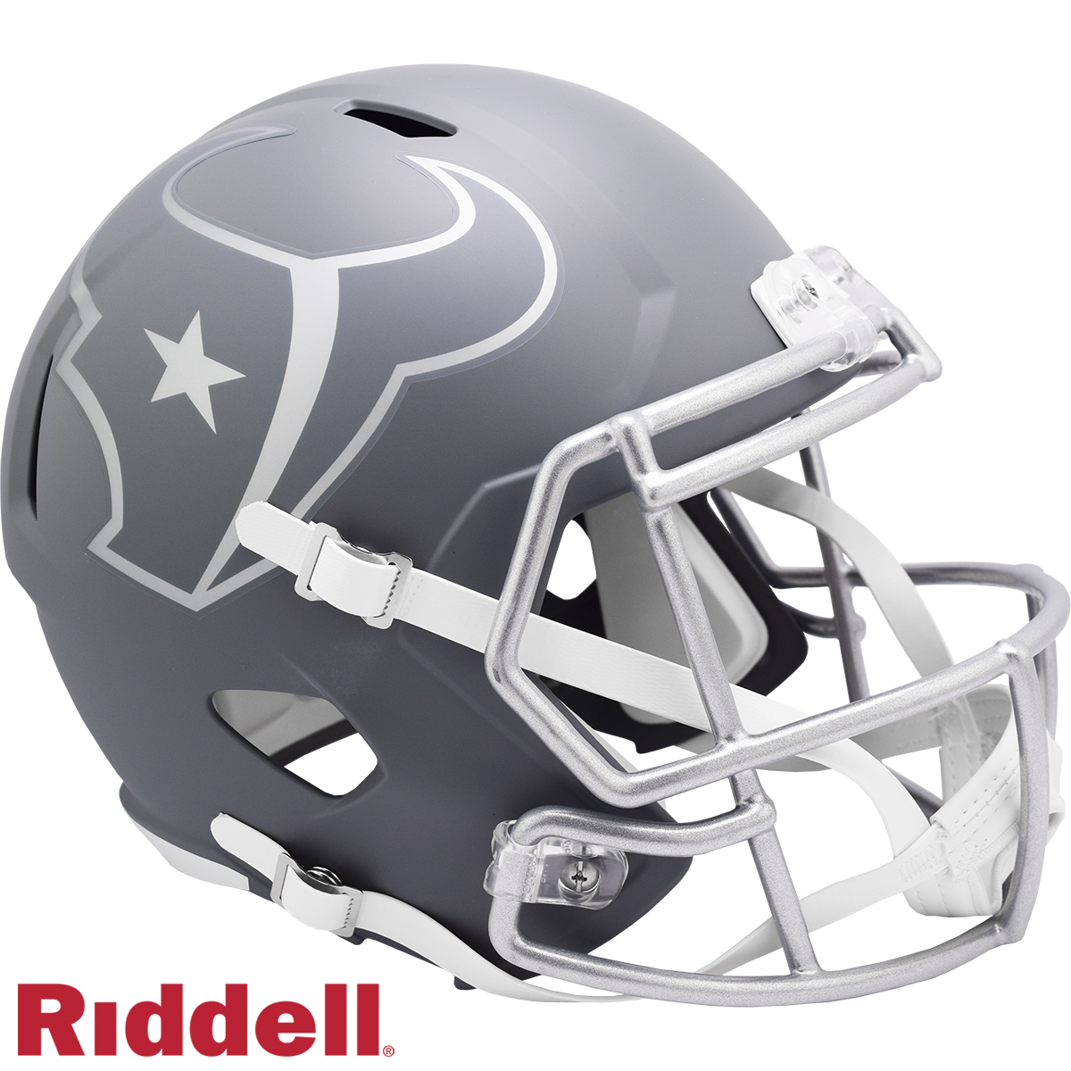Houston Texans Helmet Riddell Replica Full Size Speed Style Slate Alternate
