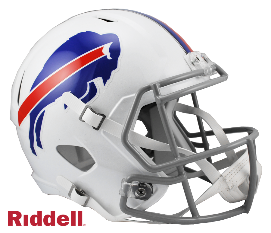 Buffalo Bills Helmet Riddell Replica Full Size Speed Style 2011-2020 T/B
