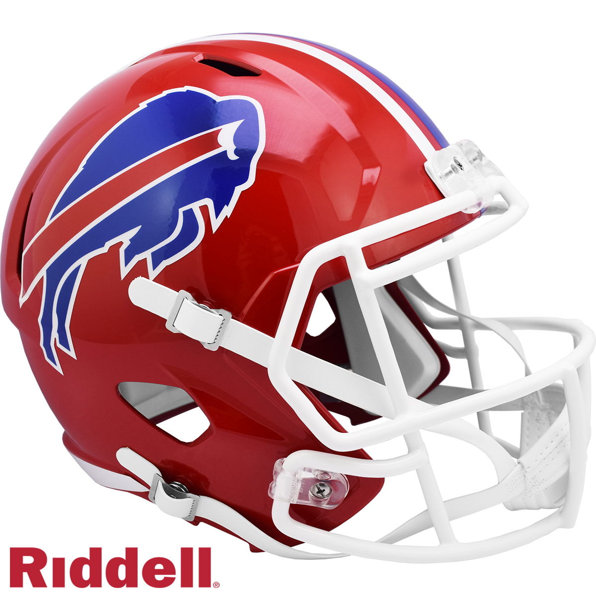 Buffalo Bills Helmet Riddell Replica Full Size Speed Style 1987-2001 T/B
