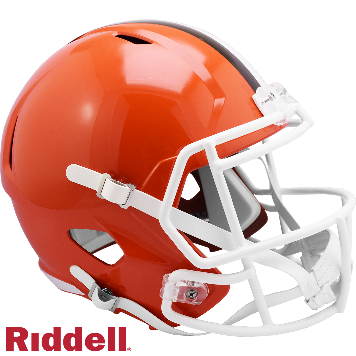 Cleveland Browns Helmet Riddell Replica Full Size Speed Style 1975-2005 T/B